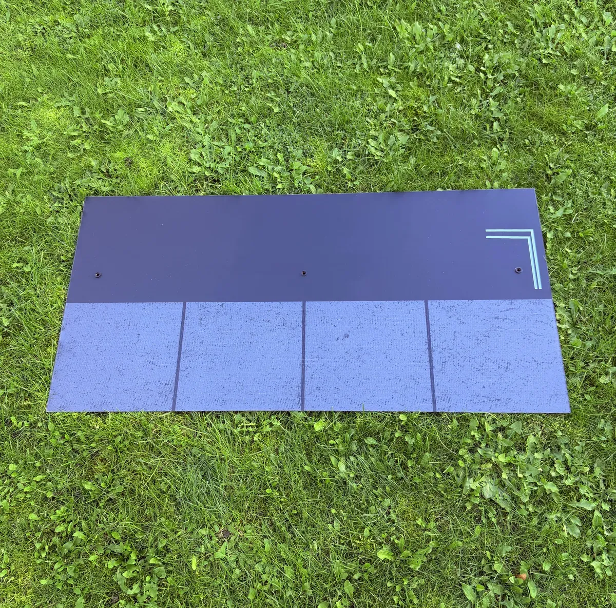 SUNSLATE-moduler til 30 × 60 cm naturskifer